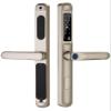 Hebralytic Waterproof Outdoor Fingerprint Lock with Handle, WiFi APP/Card/Password/Keyless Entry Smart Electronic Door Lock for Aluminum/Glass Sliding Door, Digital Door Locks(Gold,270-3585) view 1