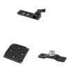 CAMVATE 15mm Rod Clamp Cheeseplate + 5/8'' Male to 1/4'' Female + Camera Cheese Mounting Plate view 1