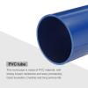 MECCANIXITY 4.3 Inch PVC Rigid Tube Round Pipe Tubing Hardware Tubing Hardware Tubing 101.6mm ID 110mm OD 20cm/8" Length Blue High Impact for Water Pipe view 4