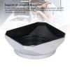 43mm Lens Hood, Aluminum Alloy Metal Lens Hood,Digital Camera Lens Hood Shade for 25mm Or Focal Length view 3