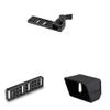 CAMVATE 15mm Rod Clamp Cheeseplate + Multi-Function Mounting Plate + Camera LCD Screen Hood Sun Shield view 1