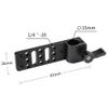 CAMVATE 15mm Rod Clamp Cheeseplate + Multi-Function Mounting Plate + Camera LCD Screen Hood Sun Shield view 3