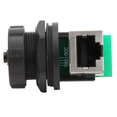 2 Pcs Rj45 Ethernet LAN Cable Rj45, Rj45 Connector Silicone Caulking Tool,Rj45 Toolless Connector Adapter,RJ45-90PostBoard Double Socket Head Coupler