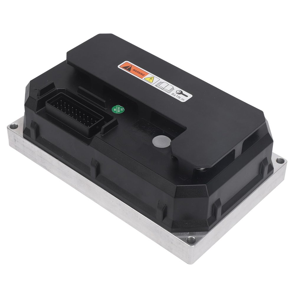 Brushless DC Motor Controller, Stable Performance Easy Pairing Electric Motorcycle Controller 72V 21600W ABS Metal for e-Bike Riders Commuters Off-Road Enthusiasts Urban Transport
