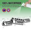 (2pcs) Hawk Tush Stickers Spit On That Thang Stickers Funny Girl Hilarious Meme Funny Vinyl Stickers Weather-Resistant Stickers for Water Bottles Laptop Window Car 2pcs Size 4" view 4