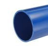MECCANIXITY 3.5 Inch PVC Rigid Tube Round Pipe Tubing Hardware Tubing Hardware Tubing 81.4mm ID 90mm OD 20cm/8" Length Blue High Impact for Water Pipe view 1
