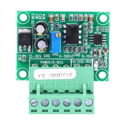 Frequency to Voltage Converter Frequency to Voltage Converter, to Module to 0-200Hz to 0-5V Inverter