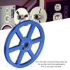 7 Inch Empty Tape Reel, Aluminum Alloy Sound Takeup Reel Disc with 6 Holes, for Reel to Reel Tape Players (Blue) view 3