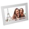 10.1 Inch Digital Picture Frame, White HD Touchscreen Wall Mount Smart Digital Photo Frame, Easy to Share Photos Video via APP for Home Family (US Plug) view 1