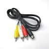 1.8m 9-pin to RCA Audio-Video Composite Cable, 9-pin Male Plug to 3 RCA Male Stereo AV Cable Cable Compatible with Sega Genesis 2 3 and Mega Drive 2 3 for Video and Audio Device Signal Output view 4