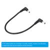PATIKIL 1Ft 5.5 x 2.1mm Male to Male DC Power Cable, 3Pcs 18AWG Wire Adapter 90 Degree Right Angle Connector Cord for LED Strip DVR Router Surveillance Camera view 4
