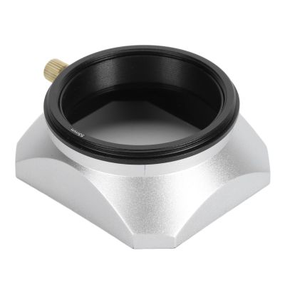 55mm Lens Hood,Digital Camera Lens Hood,Aluminum Alloy Retro Camera Lens Hood Shade for 25mm Or Focal Length