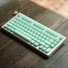 Pusakoa 142 Keys Milky Green Translucent Keycaps SA Profile PBT Double Shot Theme Keycaps Set Fit for 60% 65% 75% 98% 108% Cherry Mx Switches Mechanical Keyboard view 3