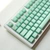 Pusakoa 142 Keys Milky Green Translucent Keycaps SA Profile PBT Double Shot Theme Keycaps Set Fit for 60% 65% 75% 98% 108% Cherry Mx Switches Mechanical Keyboard view 4