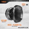 PRV AUDIO 2" Exit Midrange Compression Driver + Horn WG2200Ph Slim 200 Watts 8 Ohm 109 dB, Shallow Profile Aluminum Horn + Ferrite Phenolic Driver view 2