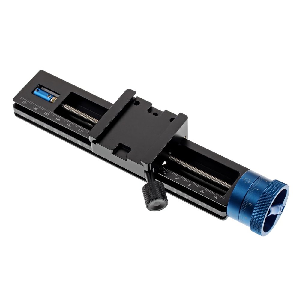 SWEBO MicroMover DP4 DualPrecision Long-range type Micrometer-style Macro Focusing Rail,Focus Stacking,Insect Macro Photography