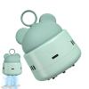 Desktop Vacuum Cleaner, Desktop Vacuum Cleaner | Small Portable Vacuum Cleaner | Cute and Stylish Table Dust Vacuum Cleaner with Silicone Handle, Dual Speed Wireless USB Charging Vacuum Cleaner view 1