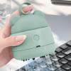 Desktop Vacuum Cleaner, Desktop Vacuum Cleaner | Small Portable Vacuum Cleaner | Cute and Stylish Table Dust Vacuum Cleaner with Silicone Handle, Dual Speed Wireless USB Charging Vacuum Cleaner view 3