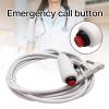 Btgghytr Nurse Call Cord Push Button Cable with Bed Sheet Clip 6.35mm Phone Plug Cable for Nurse Station Call Cord view 2
