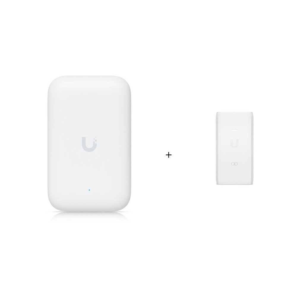 TWA Bundle of Ubiquiti UK-Ultra Swiss Army Knife Wi-Fi 5 Indoor and Outdoor Access Point Bundled with U-POE-af 48 VDC Passive PoE Adapter