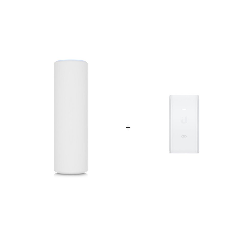 TWA Bundle of Ubiquiti U6-Mesh-US Wireless Dual-Band Wi-Fi 6 Mesh Access Point Bundled with Ubiquiti U-POE-af Passive PoE Adapter
