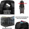 COR Island Hopper Carry On Travel Backpack, 28L Black, 4 Packing Cubes view 4