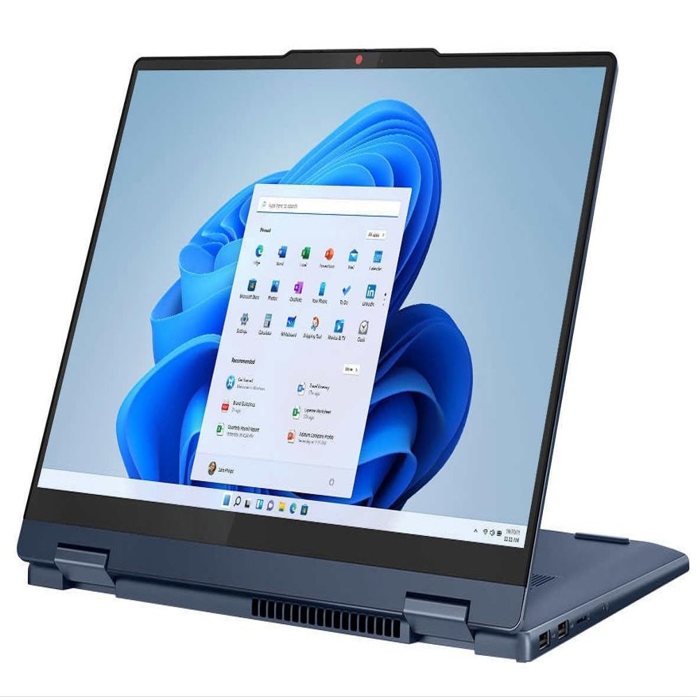 Lenovo Ideapad 5 14" 2-in-1 Touchscreen Laptop - AMD Ryzen 7 8840HS - WUXGA (1920 x 1200) - Windows 11-1TB SSD M.2 2242-16GB LPDDR5x-6400 - Backlit Keyboard - Fingerprint Reader