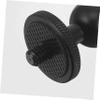 CAXUSD 2pcs Ball Head Mount for Camera Screw Tripod Adapter Rotating Camera Support for DSLR Monopod Tripod Accessories Black Aluminum view 3