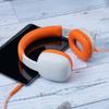 Avid AP-400 WonderEars Kids Headphone with Microphone, TRRS, Orange view 4