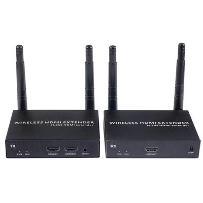 EXVIST 100M 1080P 60FPS Wireless HDMI Transmitter and Receiver Kits W/HDMI Loop-Out, Up to 328ft, IR Support, Suitable for Transmitting from Laptop, PC, YouTube, Xbox One, PS4 to HDTV or Projector