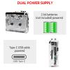HXBER TON010 Portable Cassette to MP3 Player Mini USB Tape Player MP3 Converter with 3.5mm AUX Input Software CD Cassette Capture Audio Music Player Compatible with PC Laptop, Transparent view 4