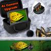 [FishPRO 2026 Upgrade] Underwater Fishing Camera - [No Slide Off] 7'' Ice Fishing Camera Underwater 1200TVL w/Bracket,12pcs IR + 12pcs LED, 4,500mAh, Portable Fish Finder Ice Fish Gifts for Men, 65ft view 1