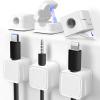 Magnetic Cable Clips 6 Pack Cord Holder Thickened Secure Adhesive Cord Organizer CarPlay Cable Clip Desk Cable Management Cell Phone USB Charging Cable Wire Holder Keeper Organizer for Office Home view 1