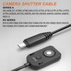 Generic for Sony Release The shutter cable remote control video RC301-S2 Mini button to a7 m2/m3/m4/s2/s3/s4/r2/r3/r4 a6000 a6300 a1 a9. view 3