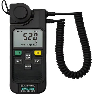 Japan Quality KYORITSU Lux Meter KEW 5204 Digital Illuminometer 0~19900lux LCD Pocket Light Meter Lux/FC Measure Tester Sensor Photometer Luxmeter Digital Light Meter
