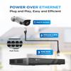 4COVR 5MP PoE IP Security Bullet Camera Outdoor, 5-Megapixel Wired Camera with Dual Lights Full-Color Night Vision, Two-Way Talk, Smart AI Human/Vehicle Detection, Up to 256GB microSD Card, LY37YX5MA view 3