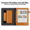 RONYDCI Magnetic Cover Compatible with Kobo Clara Colour/BW 6'' 2024 Case Smart Wake/Sleep eBook Flip Stand Coque with Hand Strap(Brown) view 3