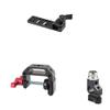 CAMVATE 15mm Rod Clamp Cheeseplate + C-Clamp + 15mm Rod Clamp view 1