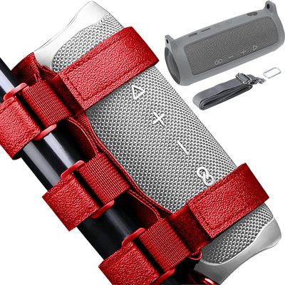 co2CREA Speaker Mount + JBL Flip 6 Speaker Silicone Case