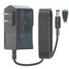 12V 1A Power Supply Adapter, 12W Replacement Charger with 1 Green Terminal Connector for LED Strip Light, Security Camera, Digital Photo Frame and More, 3.2Ft Power Cord view 1