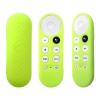 2 Pack Remote Cover Compatible with 2020 Chromecast with Google TV Voice Remote, Anti Slip Silicone Case Cover (Glow Green + Glow Blue) view 4
