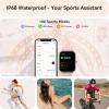 Smart Watch for Women Android & iPhone, Alexa Built-in, IP68 Waterproof Activity Fitness Tracker with Bluetooth Call (Answer/Make), 1.8" Smartwatch with Heart Rate/SpO2/Sleep Monitor, 100+ Sports Mode view 4
