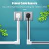 Cable Trunking,Self-Adhesive Floor Cable Protector, Half round Paintable Cable Trunking/L 1M/No.5(No.3) view 2
