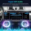 [2+64G] for Mercedes Benz Smart Fortwo 2011-2015 Upgrade DSP Audio, 9 inch Touchscreen Android Car Radio - Wireless Carplay & Android Auto, GPS, 5G/WiFi, Mirror Link, SWC + AHD Backup Camera view 4