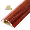 Cable Trunking,1M Aluminum Alloy Trunking, Half round Cable Cover/Self-Adhesive Cable Management Raceway Prevent Cable Trips Protect Wires/Red/No.4-W-40Mm(1-57/100In)(Red,No.4 W 40Mm(1 57/100In)) view 1