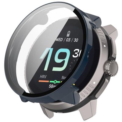 Protective Case Compatible for Suunto Race Screen Protector, All-Round PC Case Compatible for Suunto Race Smartwatch (Blue)