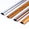 Cable Trunking,Aluminum Alloy Extension Cable Management,Cable Cover Paintable Cable Trunking with Self-Adhesive Backing for Ceiling/Corner/Gold/No.2(Rose Gold,No.5) view 2