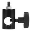 jojofuny Universal Camera Tripod Adapter 1/4 Screw Aluminum Black for Flashlight Stand view 1