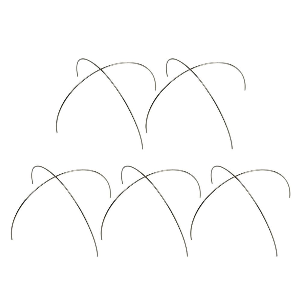 Luxshiny 5pcs Stainless Steel Cling Film Support Rack Cross Design Plastic Wrap Holder for Kitchen Restaurants Hotels Space-saving - Versatile Food Display Stand