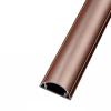 Cable Trunking,Aluminum Alloy Extension Cable Management,Cable Cover Paintable Cable Trunking with Self-Adhesive Backing for Ceiling/Corner/Gold/No.2(Rose Gold,No.3) view 1
